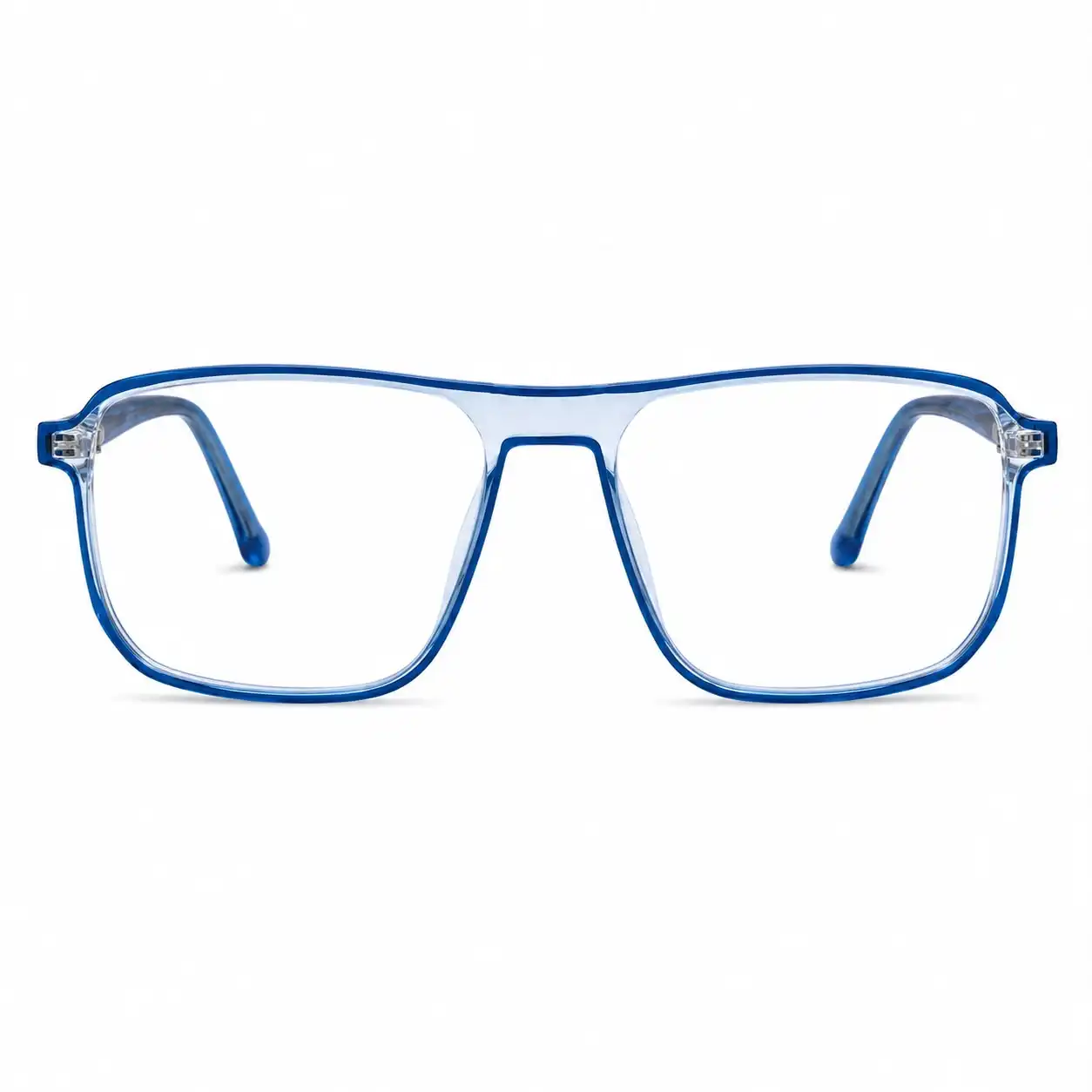 OPX-0007 Reading Glasses Blue Frame for Men | Optixxo