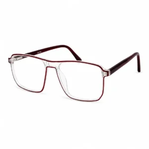 OPX-0010 Smart Style Red Eyeglasses for Men | Optixxo