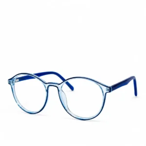 OPX-0016 Elegant Spectacle Blue Frame for Women | Optixxo