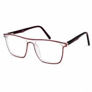 OPX-0023 Modern Look Brown Glasses Frame for Men | Optixxo