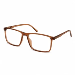 OPX-0031 High Comfort Brown Eyeglasses Frame for Men | Optixxo
