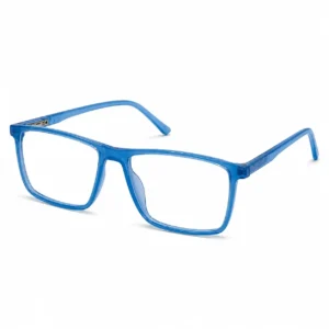 OPX-0034 Urban Style Blue Eyeglasses Frame for Men | Optixxo