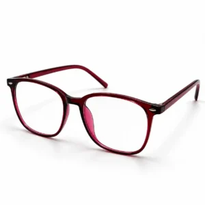 OPX-0037 Reading Power Spectacle Red Frame for Unisex | Optixxo