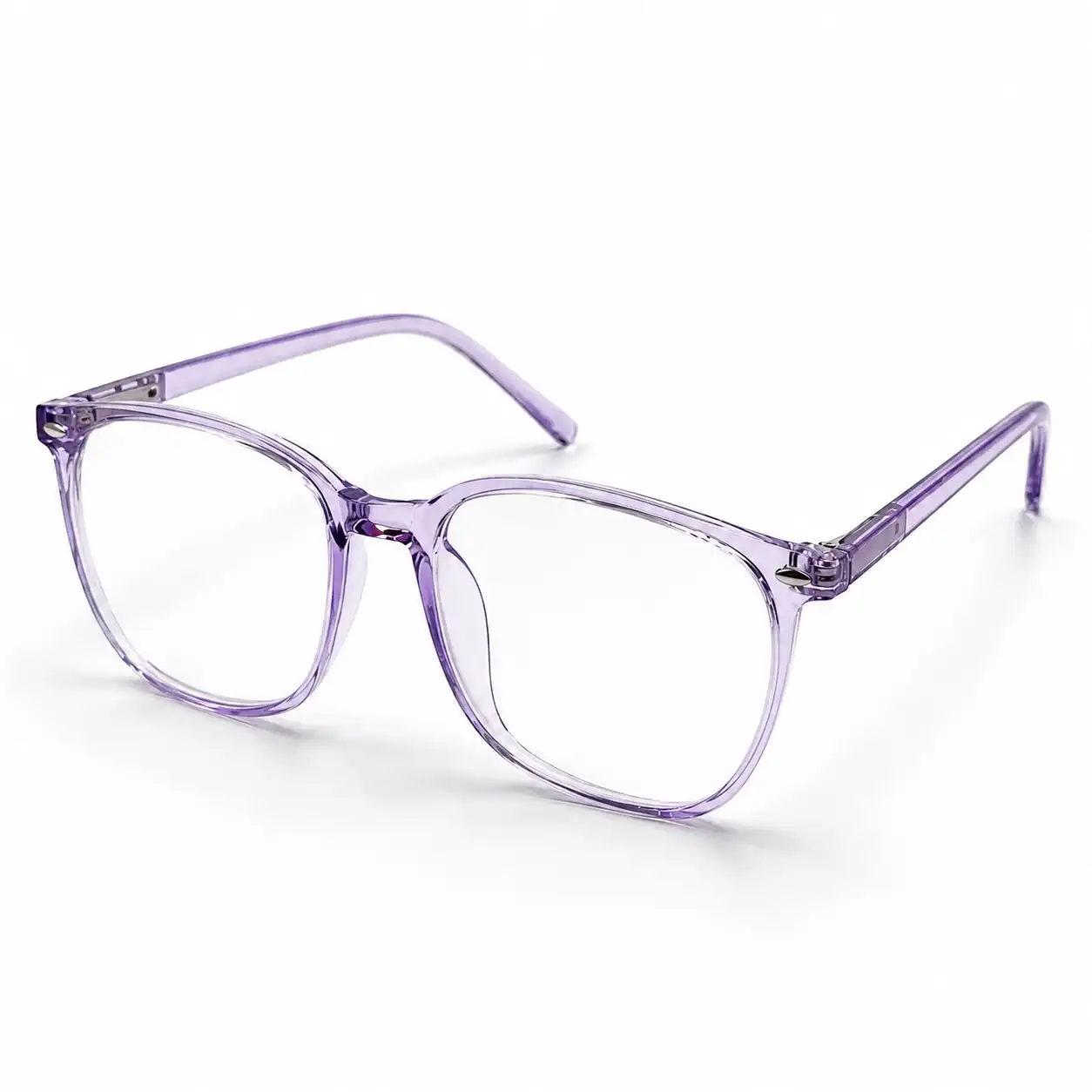 OPX-0041 Corporate Wear Spectacles Lavender Frame for Women | Optixxo