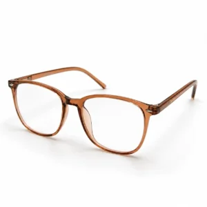 OPX-0042 Power Lenses Ready Brown Glasses for Women | Optixxo