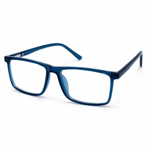 OPX-0045 Everyday Vision Glasses Navy Blue Frame Unisex | Optixxo