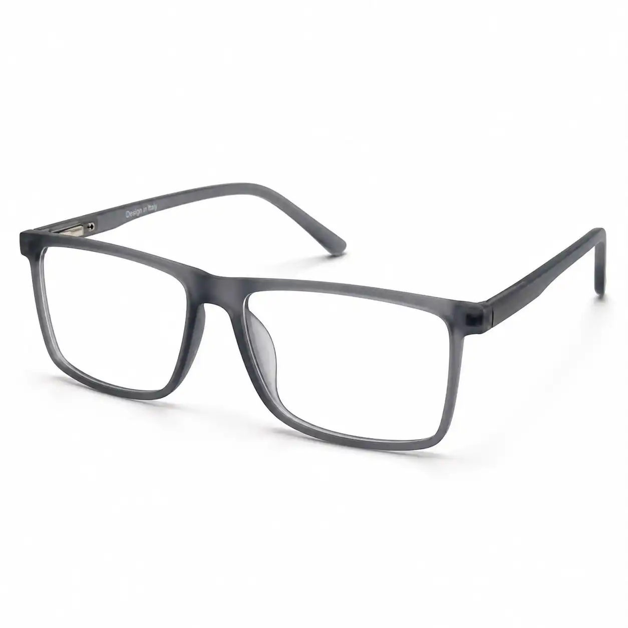 OPX-0047 Smart Choice Eyeglasses Matte Grey Frame for Men | Optixxo