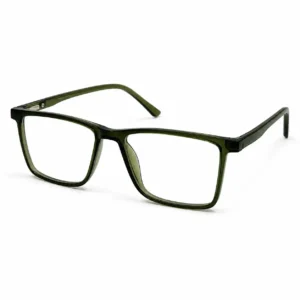 OPX-0062 Daily Rough Use Glasses Olive Frame for Unisex | Optixxo