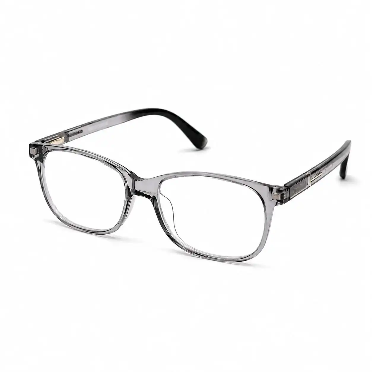 OPX-0068 All Day Wear Eyeglasses Transparent Grey Frame for Women | Optixxo
