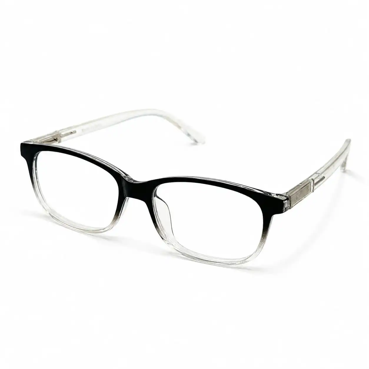 OPX-0071 Prescription Power Transparent Black Eyeframe Unisex | Optixxo