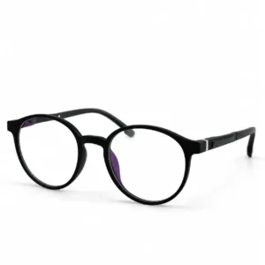 OPX-0074 Premium Quality Matte Black Eyeframe Unisex | Optixxo