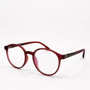 OPX-0076 Everyday Vision Matte Maroon Frame for Women | Optixxo