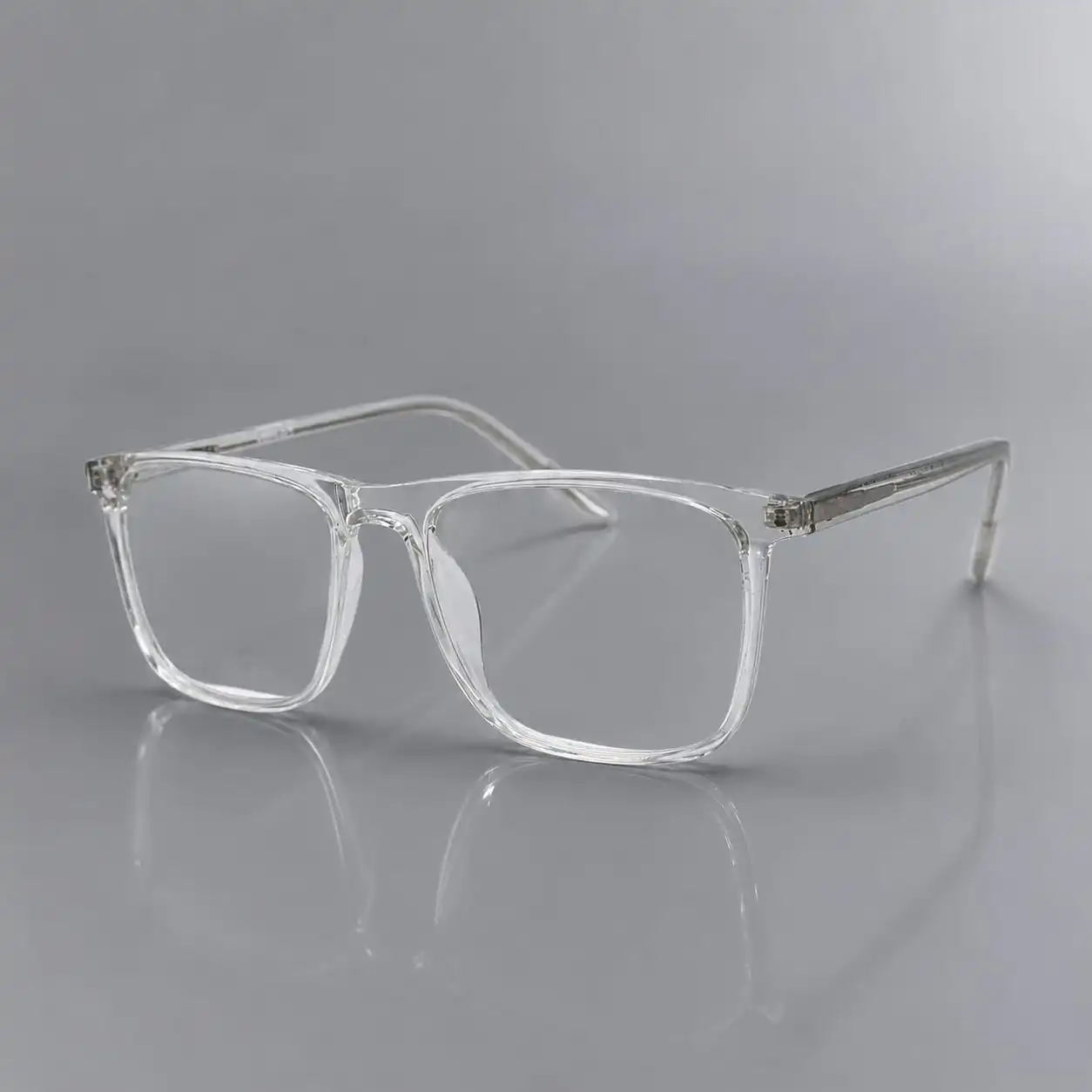OPX-0087 Standard Power Spectacles Transparent Frame Unisex | Optixxo