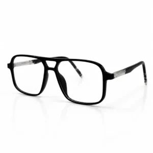 OPX-0096 Utility Daily Wear Black Frame for Men | Optixxo