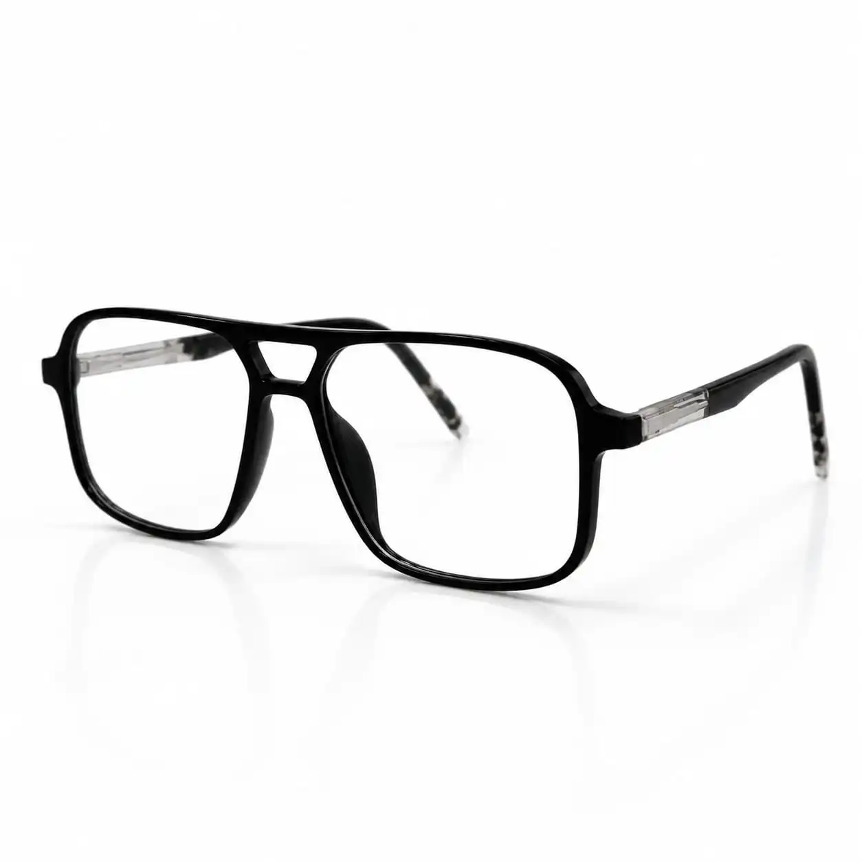 OPX-0096 Utility Daily Wear Black Frame for Men | Optixxo