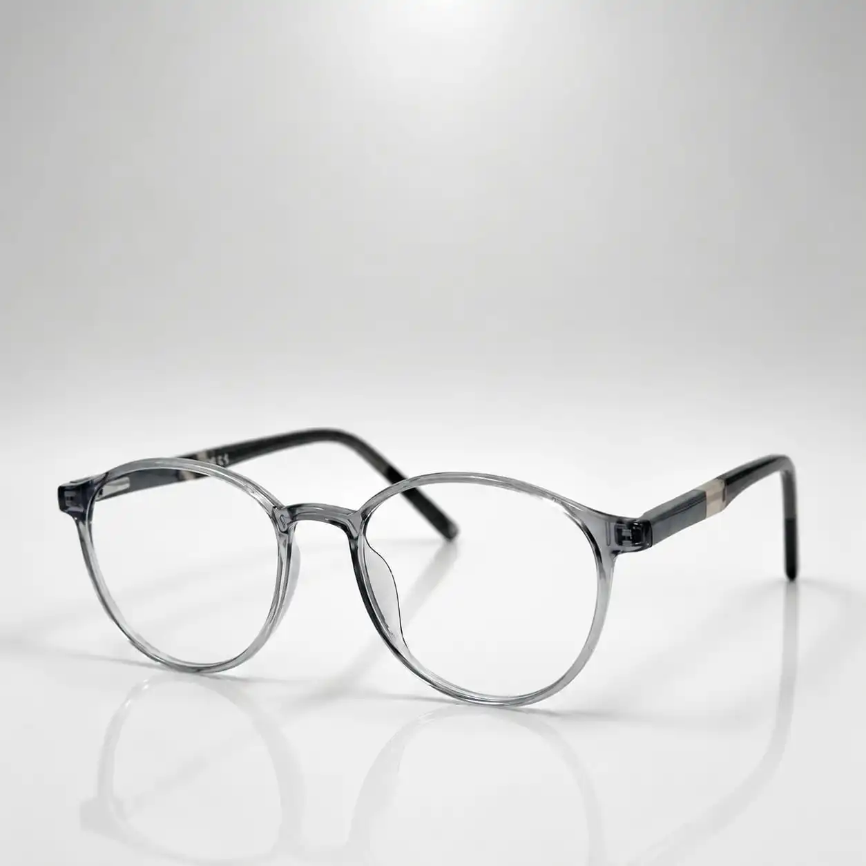 OPX-0097 Smart Work Translucent Grey Eyeframe for Women | Optixxo