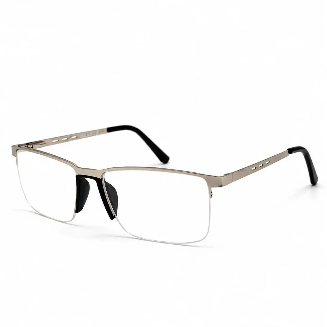 OPX-0122 Black Half Rim Executive Frames | Optixxo