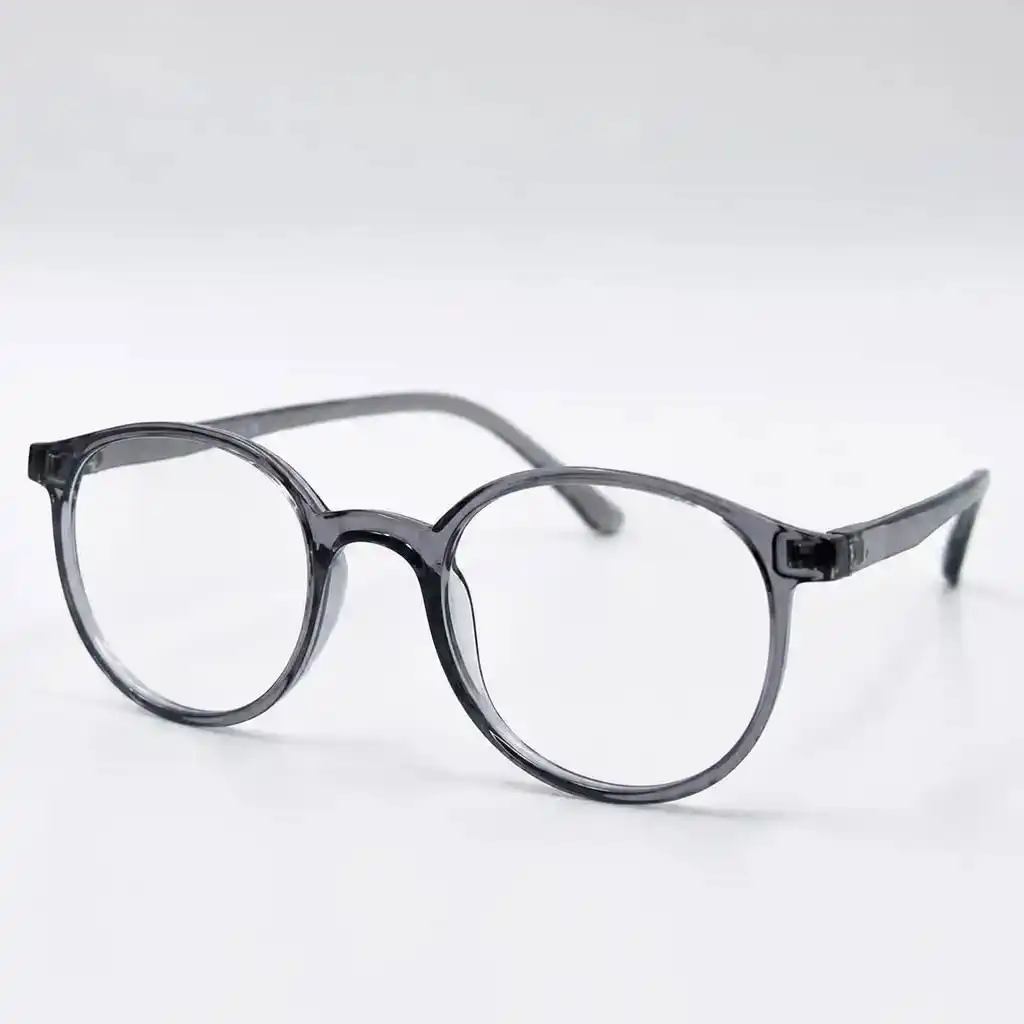 OPX-0242 Grey Transparent Glasses for Men & Women | Optixxo