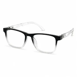 OPX-0267 Kids Black Gradient Square Glasses | Optixxo