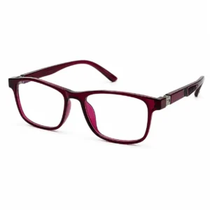 OPX-0270 Kids Deep Wine Square Glasses | Optixxo