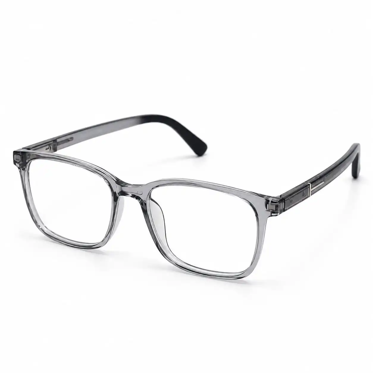 OPX-0321 Translucent Grey Rectangular Frames | Optixxo