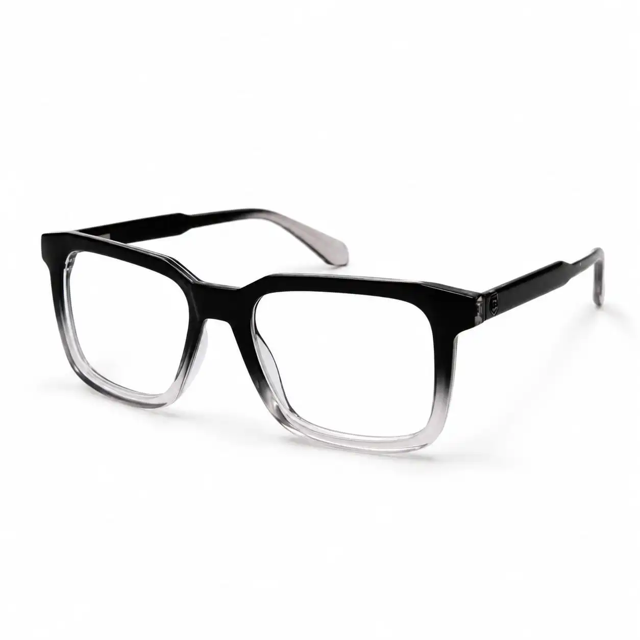 OPX-0346 Black Gradient Rectangular Eyeglasses | Optixxo